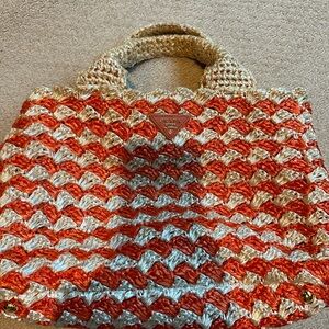 Prada raffia bag...